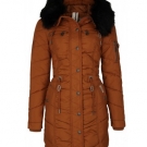 DREIMASTER PARKA MIT ABNEHMBAREM WEBPELZKRAGEN